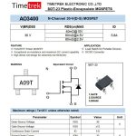 定制 MOS场效应管 AO3400 3400 丝印A09T N沟道 30V 5.8A SOT23 - 图片 5