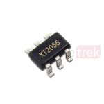 南麟 XT2055 单节锂电池充电管理IC 4.25-6.5V 500A SOT23-6L - 图片 6
