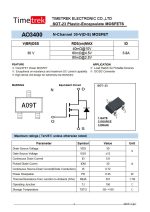 MOS场效应管 AO3400 3400 丝印A09T A0LA N沟道 30V 5.8A SOT23 - 图片 5